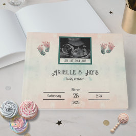 "Raten Sie wem" Geschlecht offenbart Ultraschalldu Gästebuch