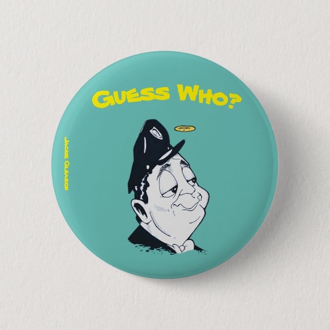 Raten Sie, wer Button (Vorderseite)