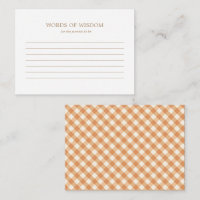 Ratenkarte - rustikale Herbstdusche