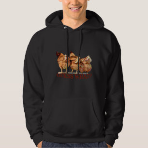 Ratet mal, was für ein Hühnchen-Hintern Hoodie