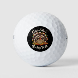 Ratet mal, was Türkei Hintern Funny Erntedank Golfball