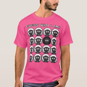 Ratet mal, wer ich Schaf-Funny Farm Farm Bauer She T-Shirt