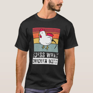 Ratet, was Chicken Hintern Hühnermäuse Hühner Vate T-Shirt
