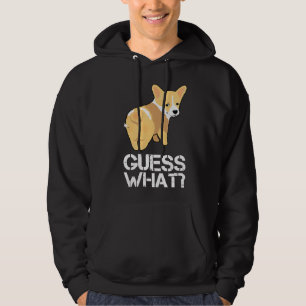 Ratet, was Corgi Hintern Dog Welsh Corgi Hoodie
