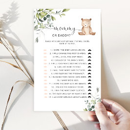 Ratet, wer das Spiel Mama oder Papa gesagt hat