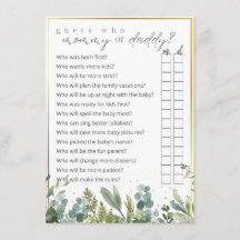 Ratet, wer Mama oder Vater Baby Animals Baby Shows