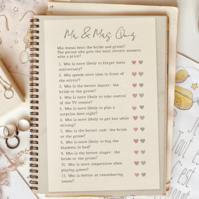 Ratet, wer Minimalistisch Hochzeit und Brautparty- (Von Creator hochgeladen)