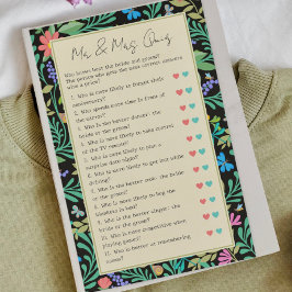 Ratet, wer Spaß beim Hochzeitsspiel und Brautparty