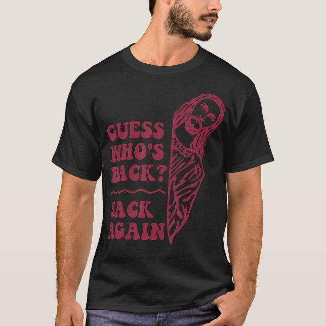 Ratet, wer wieder zurück ist glückliche Osterfeier T-Shirt (Vorderseite)