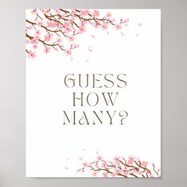 Ratet, wie viele Kirschblossom für Bridal Game sig Poster