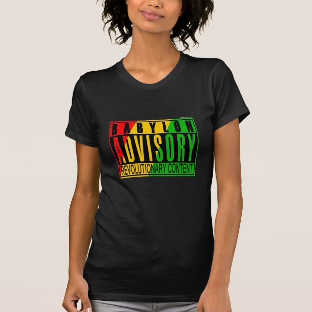 Ratgebender revolutionärer Inhalt Babylons T-Shirt (Vorderseite)