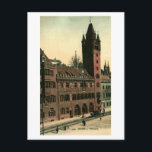 Rathaus Basel Schweiz Vintag Postkarte<br><div class="desc">Eine Reproduktion einer Vintagen Postkarte.</div>