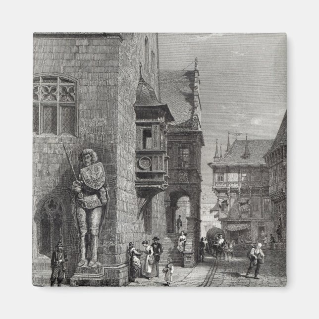 Rathaus, Halberstadt Magnet (Vorne)