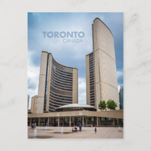 Rathaus in Toronto, Kanada Postkarte