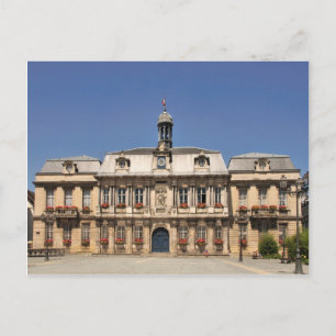 Rathaus in Troyes France Postcard Postkarte
