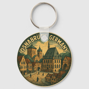 Rathaus Osnabrück Deutschland Schlüsselanhänger