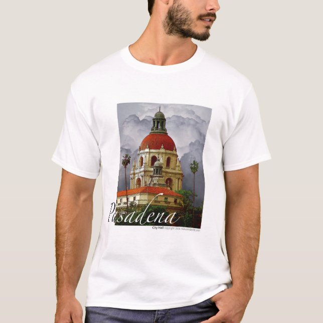 Rathaus Pasadena T-Shirt (Vorderseite)