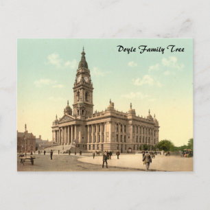 Rathaus, Portsmouth, Hampshire, England Postkarte