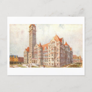 Rathaus Toronto Kanada Vintage Postkarte