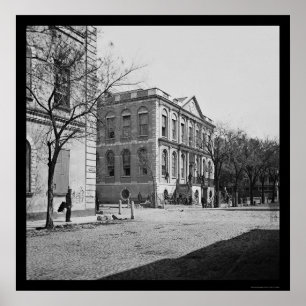 Rathaus von Charleston, Sc 1865 Poster
