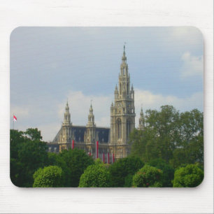 Rathaus, Wien, Österreich Mousepad