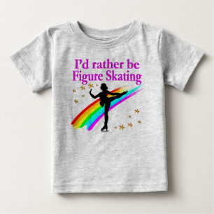 RATHER BE FIGUR SKATEN BABY T-SHIRT