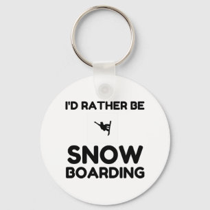 RATHER BE SNOWBOARING SCHLÜSSELANHÄNGER
