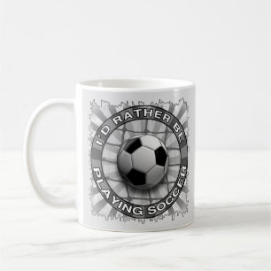 Rather Play Soccer Kaffeetasse