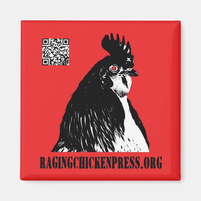 Rating Chicken Press Magnet (Vorne)