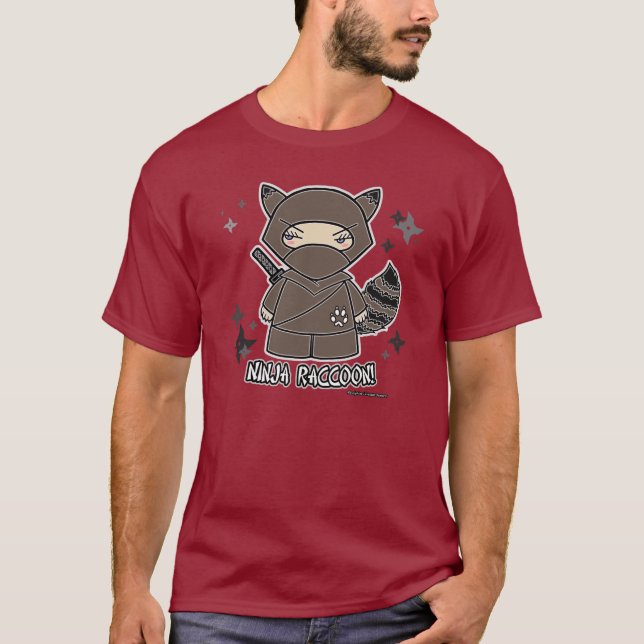 Raton laveur de Ninja ! T-shirt (Devant)