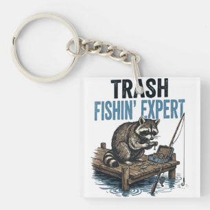 Raton laveur expert de la pêche à la poubelle