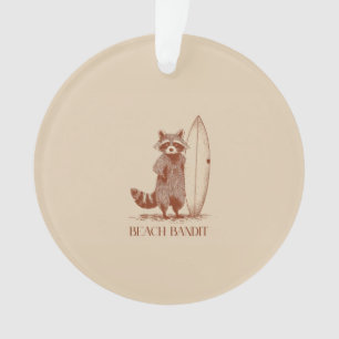 Raton laveur surfeur bandit de plage – Drôle de vi