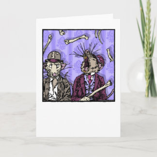 Rats and Bones - Blank Inside Pop Goth Nightmare  Karte