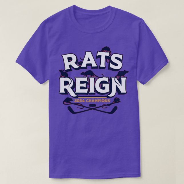 Rats de hockey de Floride régnent TShirt 1 (Design devant)