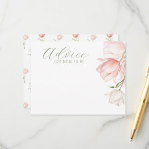 Ratschlag für werdende Mütter Karte Florales Erinn