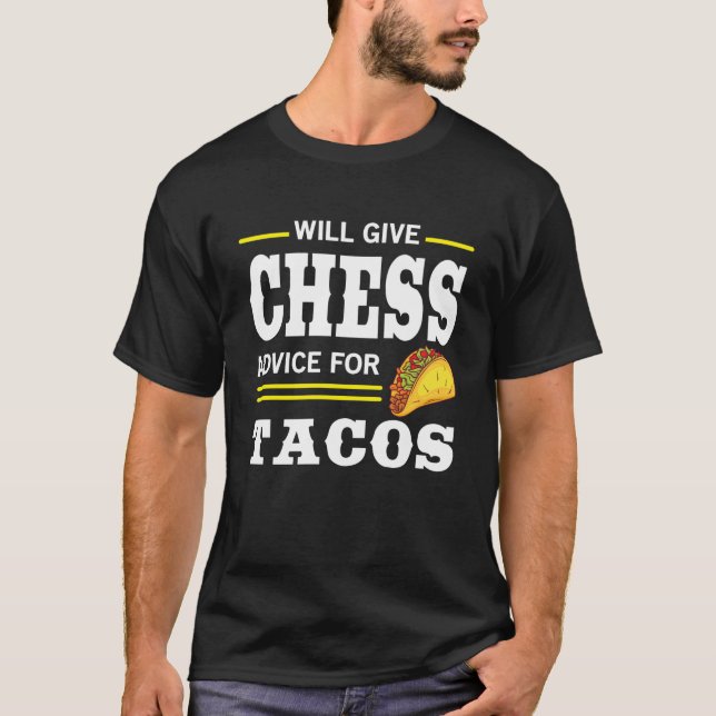 Ratschläge für Tacos T-Shirt (Vorderseite)