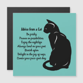 Ratschläge von einem Cat Design Magnet