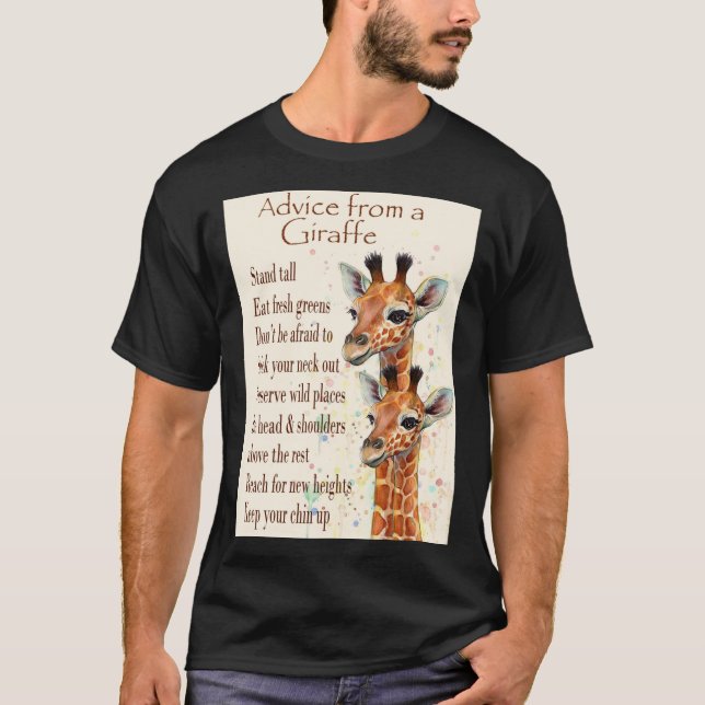 Ratschläge von einem Giraffe SKY Classic T - Shirt (Vorderseite)