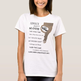 Ratschläge von einem nach oben gerichteten nach un T-Shirt