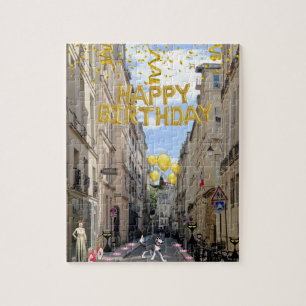 Rätsel Alles Gute zum Geburtstag Paris Frankreich