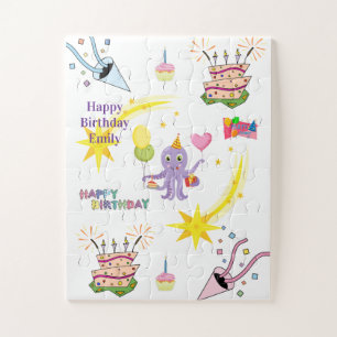 Rätsel, Alles Gute zum Geburtstag Tintenfisch Cupc