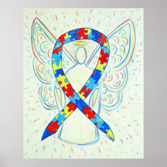 Rätsel-Aufklärung Angel Poster Printwerbung (Vorne)