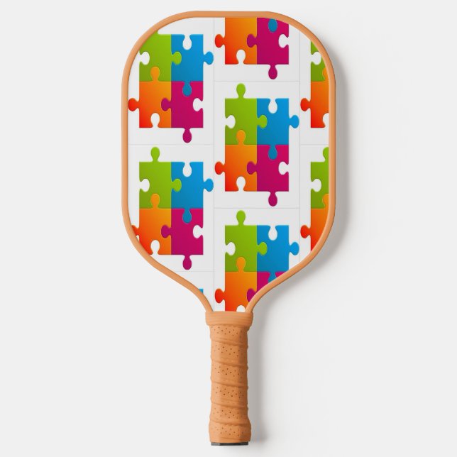"Rätsel das!" Pickleball Schläger (Vorderseite)