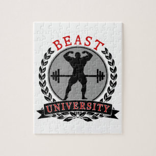 Rätsel der Biest-Universität Bodybuilding 8x10