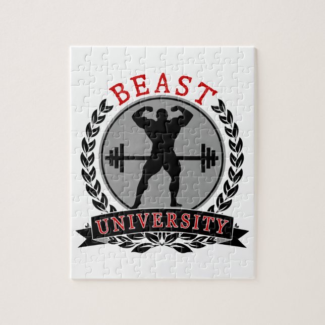 Rätsel der Biest-Universität Bodybuilding 8x10 (Vertikal)
