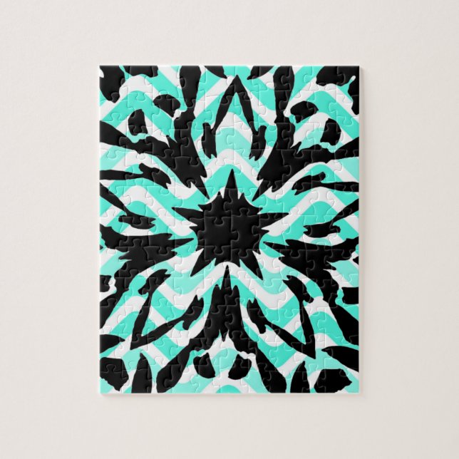 Rätsel der grafischen Blume (Vertikal)