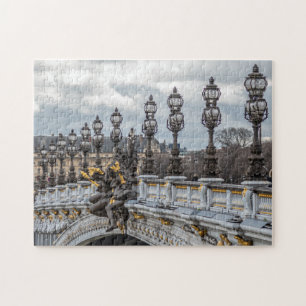 Rätsel der Lampenposten der Paris-Alexander-III-Br
