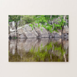 Rätsel der Reflexionen des Flusses Minnesota