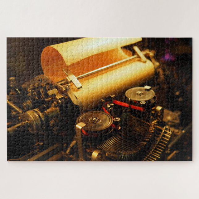 Rätsel der Schreibmaschine (Horizontal)