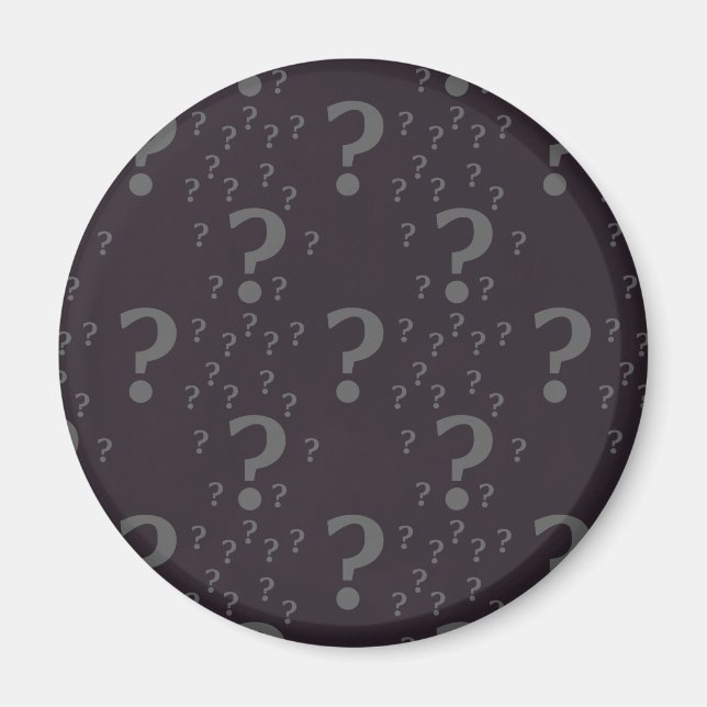 Rätsel grau magnet (Vorne)